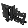 Heavy Duty Stainless Steel Hinge (Black) - DDSHDNNA  V-Notch, Self Close  DISCONTINUED PRODUCT!!ONLY 6 LEFT IN STOCK