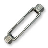 2 1/2" x 6" Stainless Steel Electro-Polished Turnbuckle Body 