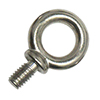 Shoulder Type Machinery Eye Bolt - 3/8" x 11/16"  (Stainless Steel) 