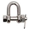 3/8" Stainless Steel Bolt Type Chain Shackle 