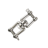 Stainless Steel Jaw & Jaw Swivel - 5/16" 