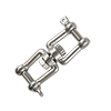 Stainless Steel Jaw & Jaw Swivel - 3/8" 