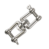 Stainless Steel Jaw & Jaw Swivel - 1/2" 