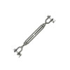 Jaw & Jaw Turnbuckles 5/16" x 4-1/2" (Galvanized)