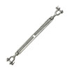 Jaw & Jaw Turnbuckles 1/2" x 12" (Galvanized)