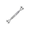 Jaw & Jaw Turnbuckles 5/8" x 6" (Galvanized)