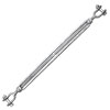 Jaw & Jaw Turnbuckles 5/8" x 18" (Galvanized)